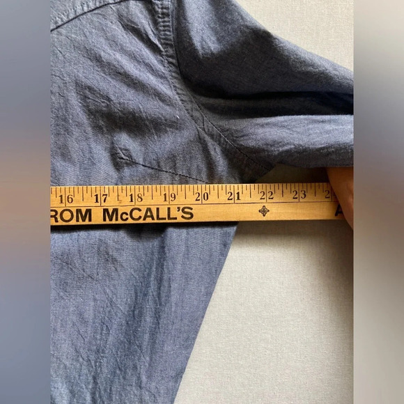 Atmosphere cotton collar shirt dress pleated skirt UK Sz 16 - Picture 11 of 12